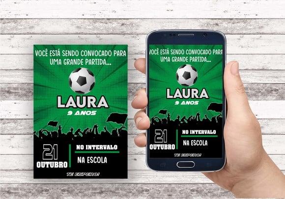 Convite Virtual - Futebol 02