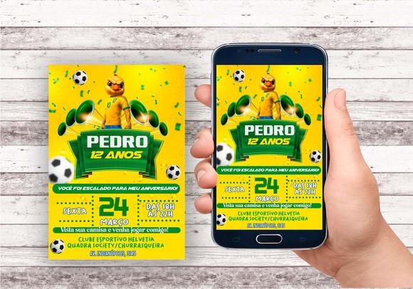 Convite Virtual - Futebol Brasil 02