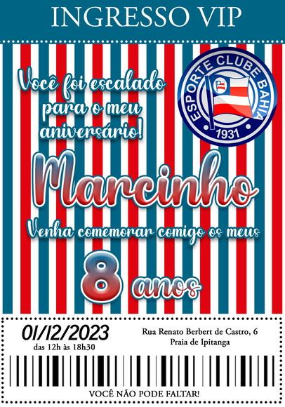 Convite Virtual - Futebol Bahia 02