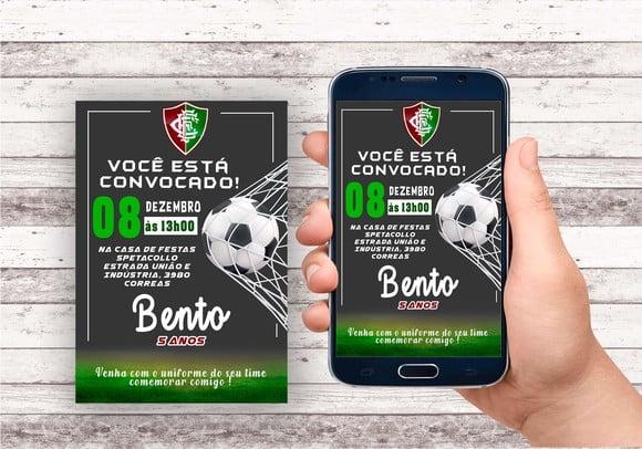 Convite Virtual - Futebol Fluminense