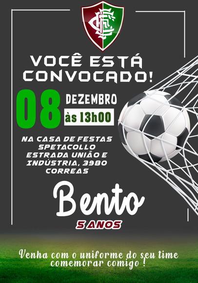 Convite Virtual - Futebol Fluminense