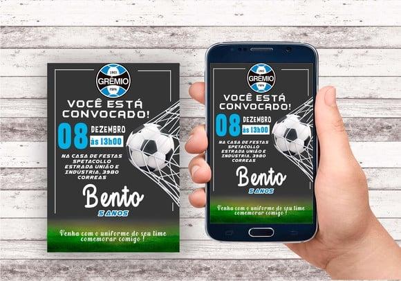 Convite Virtual - Gremio