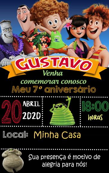 Convite Virtual - Hotel Transilvânia