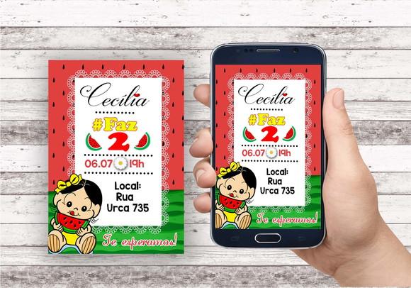 Convite Virtual - Magali Baby