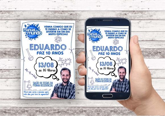 Convite Virtual - Manual do Mundo