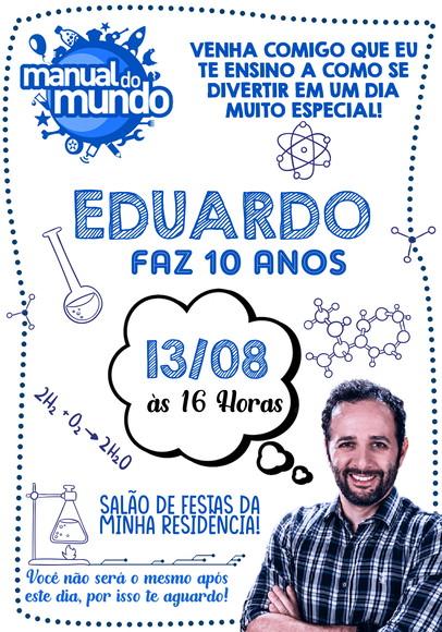 Convite Virtual - Manual do Mundo