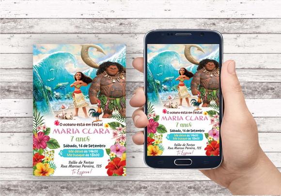 Convite Virtual - Moana 03
