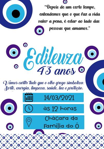 Convite Virtual - Olho Grego