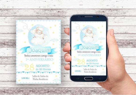 Convite Virtual - Ovelhinha