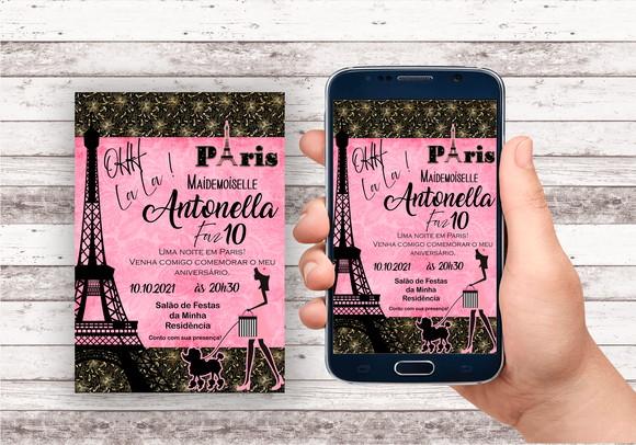 Convite Virtual - Paris