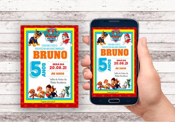 Convite Virtual - Patrulha Canina