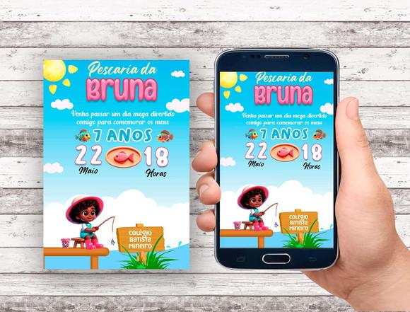 Convite Virtual - Pescaria Menina Negra