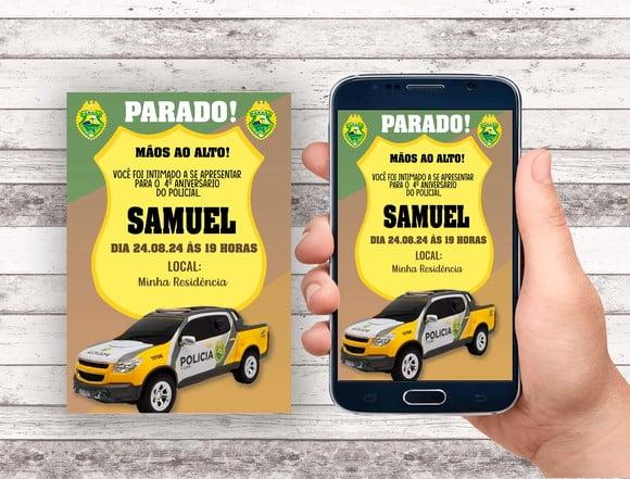 Convite Virtual - Policia Militar Pr