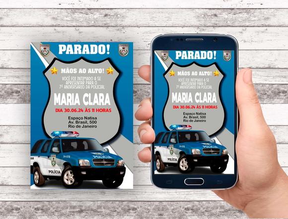 Convite Virtual - Policia Militar Rj