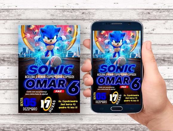 Convite Virtual - Sonic 05