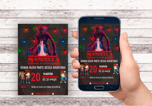 Convite Virtual - Stranger Things 03