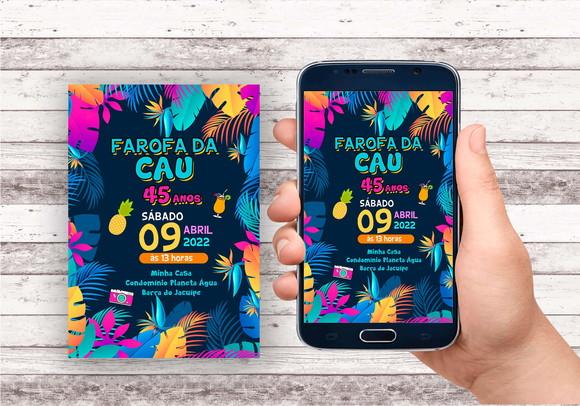 Convite Virtual - Tardezinha/ Farofa