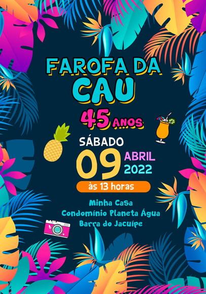 Convite Virtual - Tardezinha/ Farofa