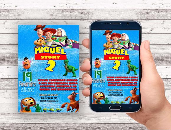 Convite Virtual - Toy Story 02