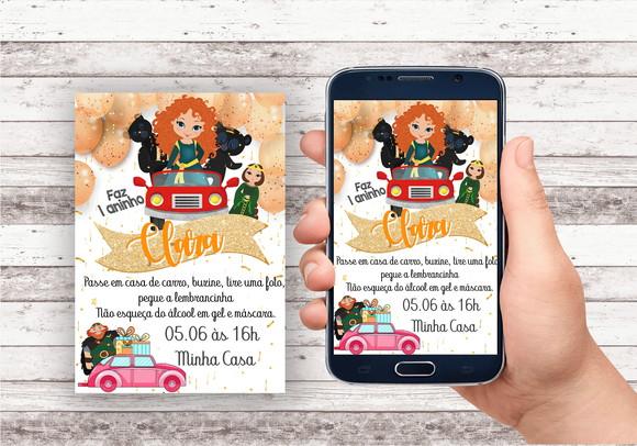 Convite Virtual - Valente Merita (drive Thru)