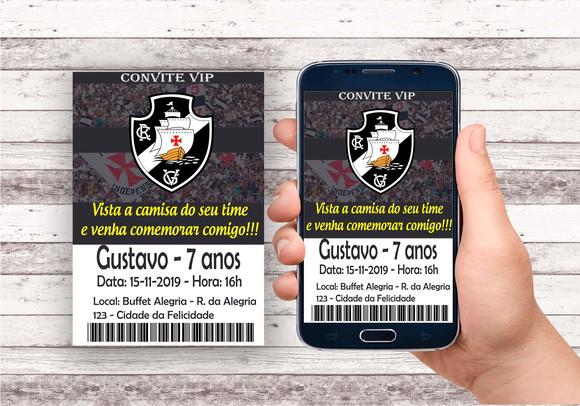 Convite Virtual - Vasco