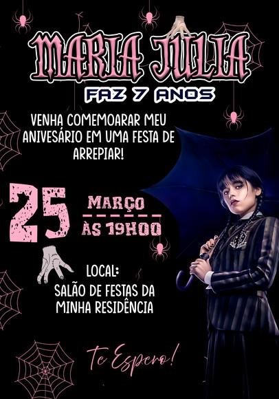 Convite Virtual - Wandinha 02