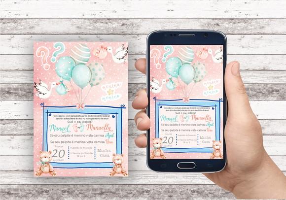 Convite Virtual Chá Revelação 03