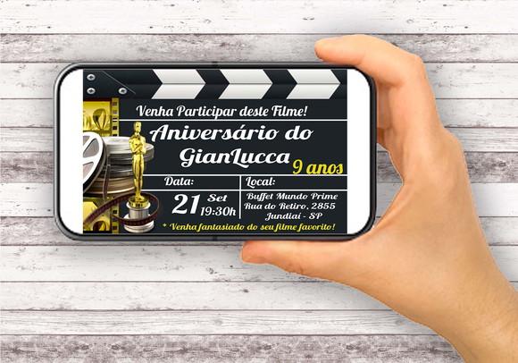 Convite virtual Cinema