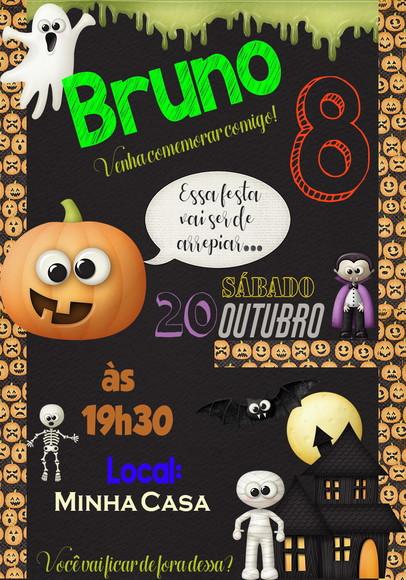 Convite Virtual Halloween Iii