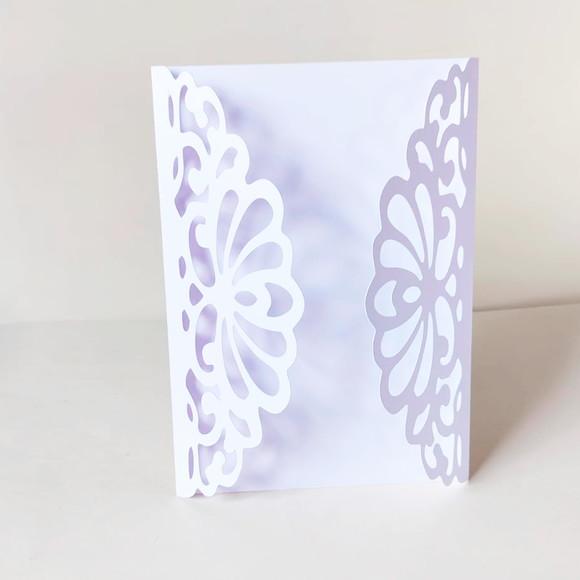 Envelope Rendado - Branco