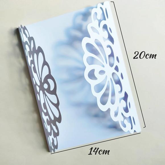 Envelope Rendado - Branco