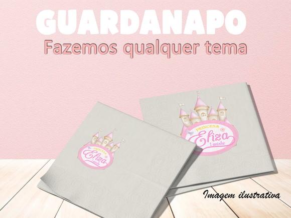 Guardanapo Personalizado - Princesas