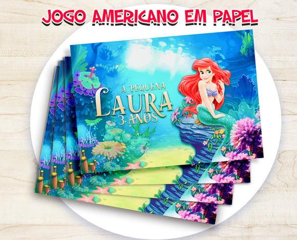 Jogo Americano - Ariel (papel)