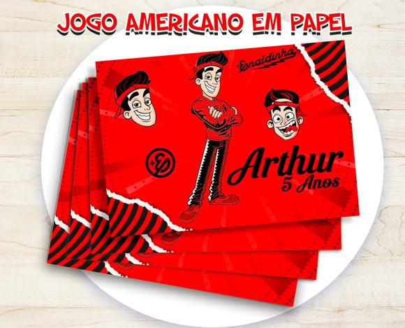 Jogo Americano - Enaldinho (papel)