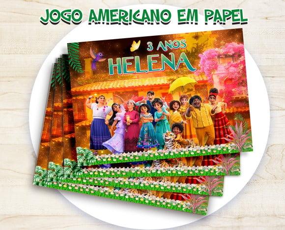 Jogo Americano - Encanto (papel)