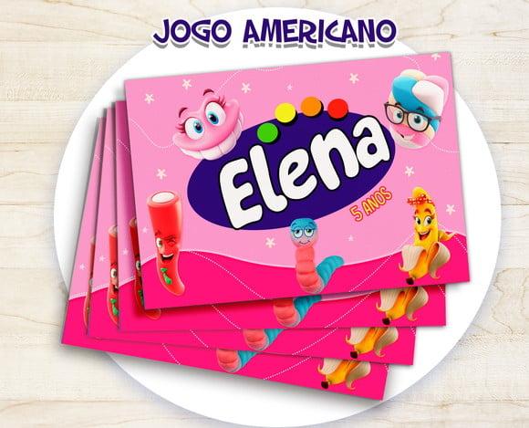 Jogo Americano - Fini Menina (papel)