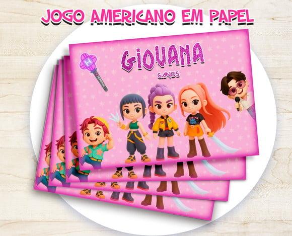 Jogo Americano - Guerreiras do K-pop (papel)