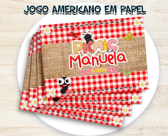 Jogo Americano - Picnic (papel)