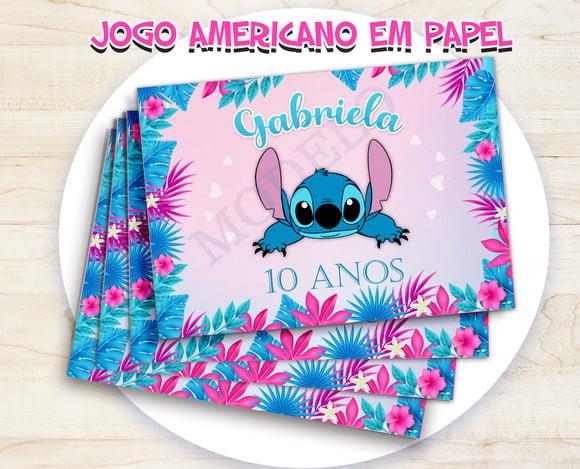 Jogo Americano - Stitch 02 (papel)