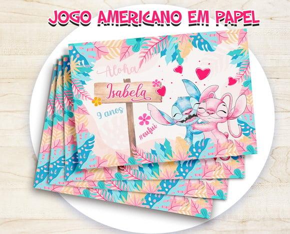 Jogo Americano - Stitch 04 (papel)