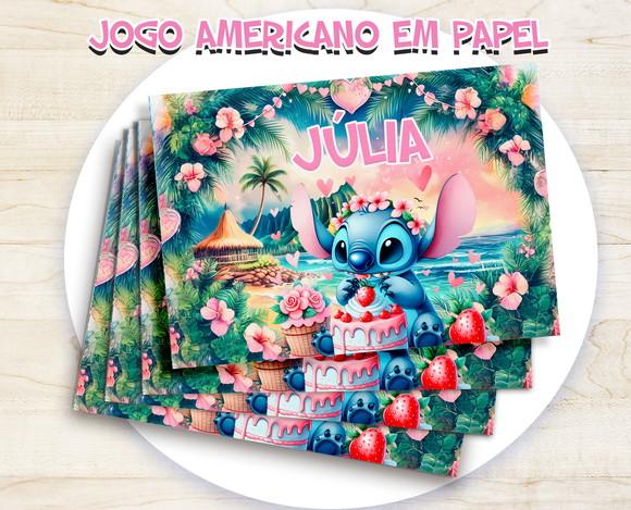 Jogo Americano - Stitch 03 (papel)