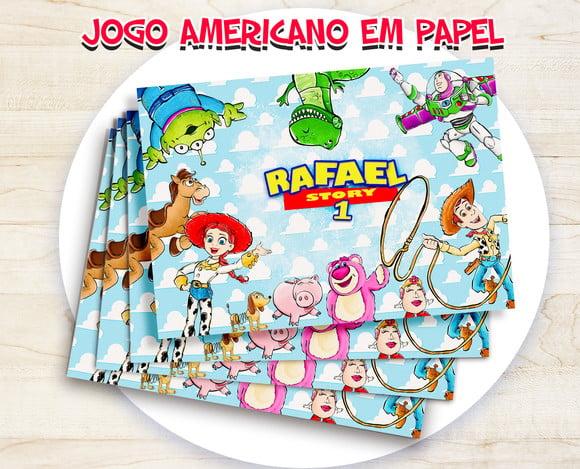 Jogo Americano - Toy Story 02 (papel)