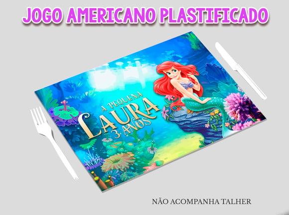 Jogo Americano Plastificado - Ariel