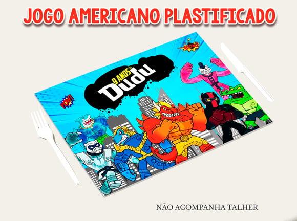 Jogo Americano Plastificado - Goo Jit Zu