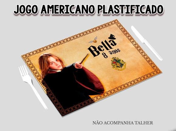 Jogo Americano Plastificado - Harry Potter/ Hermione