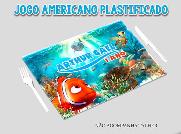 Jogo Americano Plastificado - Nemo