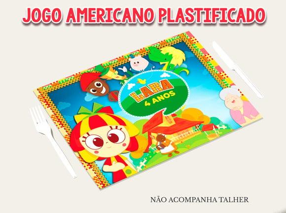 Jogo Americano Plastificado - Sitio do Pica Pau Amarelo
