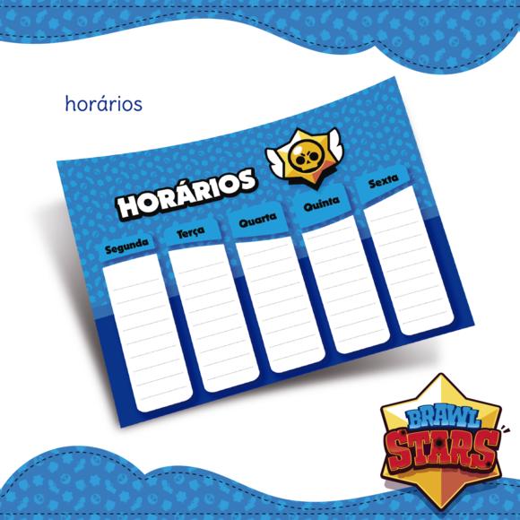 Kit Digital Volta as Aulas - Brawl Stars