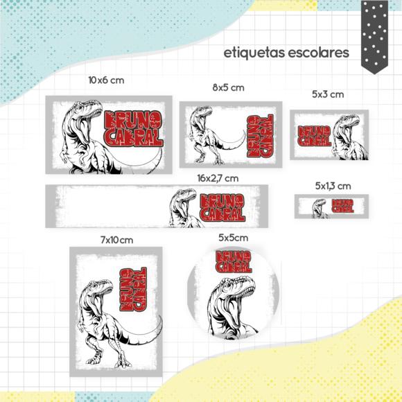 Kit Digital Volta as Aulas - Dinossauro 02