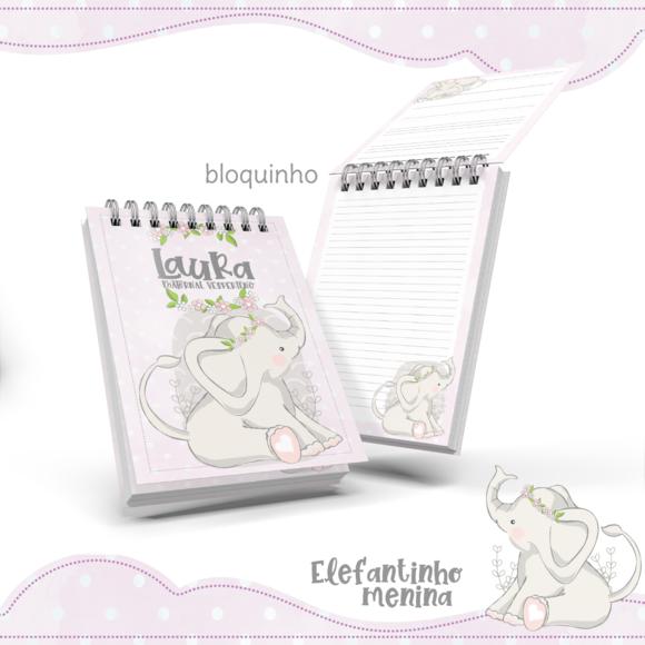 Kit Digital Volta as Aulas - Elefantinho Menina